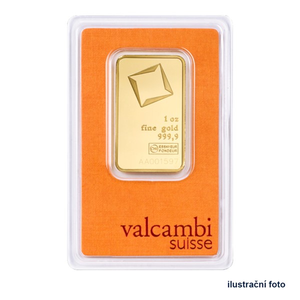 Investiční zlatá cihla 31,1 g - Valcambi