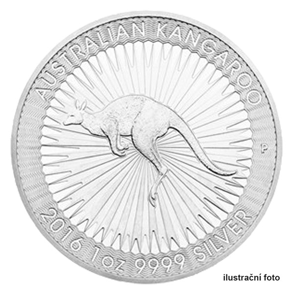 Stříbrná investiční mince 1 AUD Australian Kangaroo
