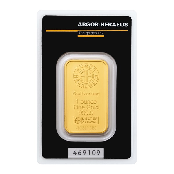 Argor Heraeus Investiční zlatá cihla 31,1 g - Argor Heraeus