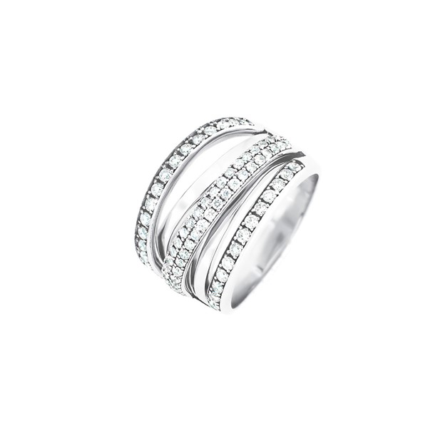Bergl Diamonds - Artemis prsten bílé zlato