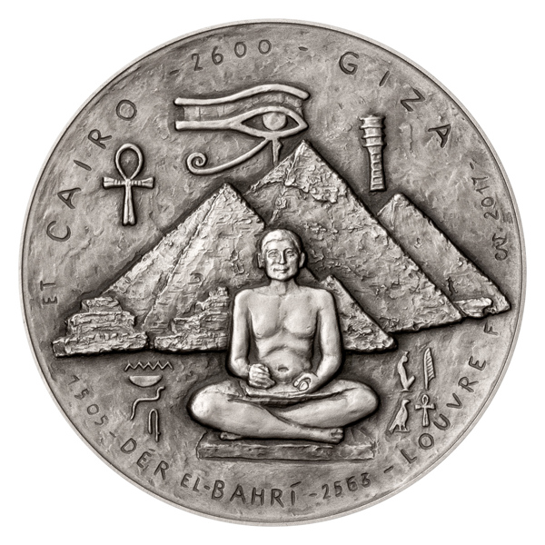 Stříbrná mince Poklady starých civilizací III. SK stand