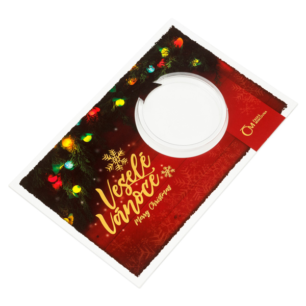 Papírový obal – Vánoce červené