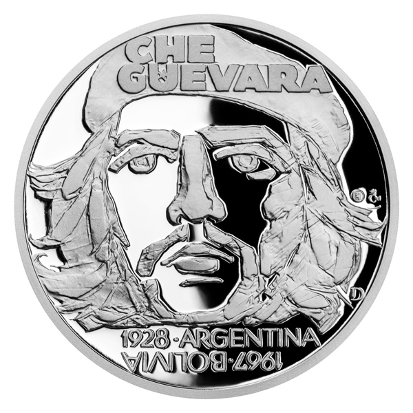 Stříbrná medaile Kult osobnosti - Che Guevara proof